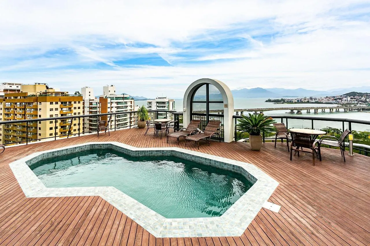 Piscina No Rooftop | Sacada Com Vista Mar #Ca45 Florianópolis